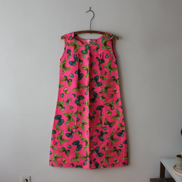 Vintage Dresses & Skirts - Vintage Neon Pink Dress